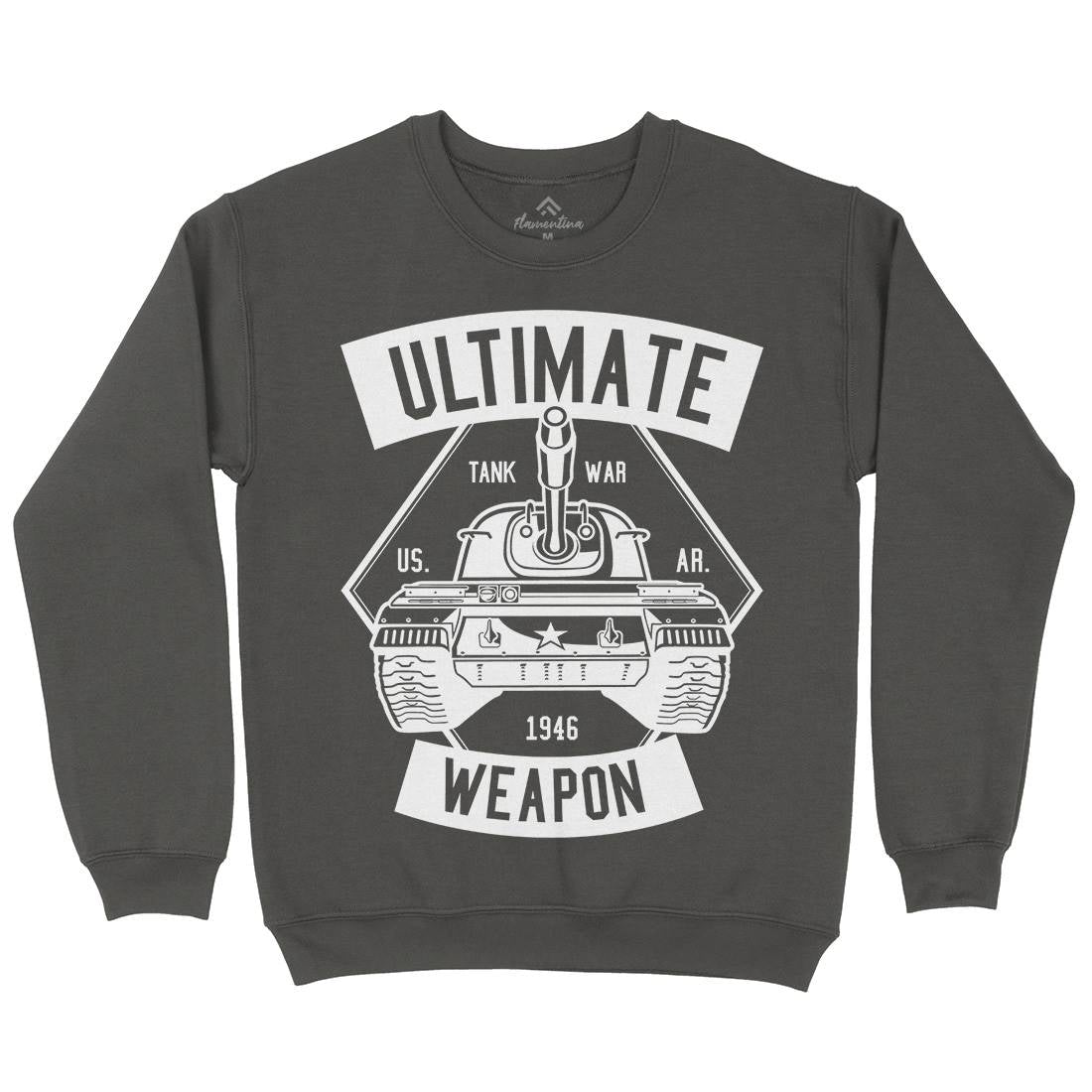 Tank War Ultimate Weapon Kids Crew Neck Sweatshirt Army B649