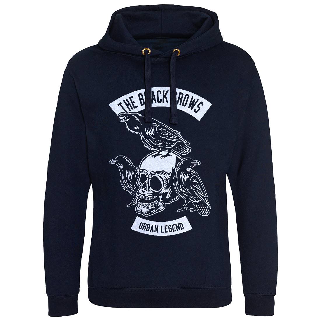 The Black Crows Mens Hoodie Without Pocket Horror B650