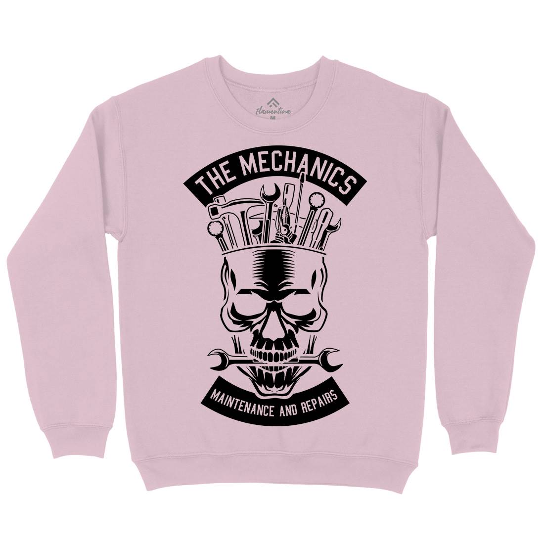 The Mechanics Kids Crew Neck Sweatshirt Retro B653