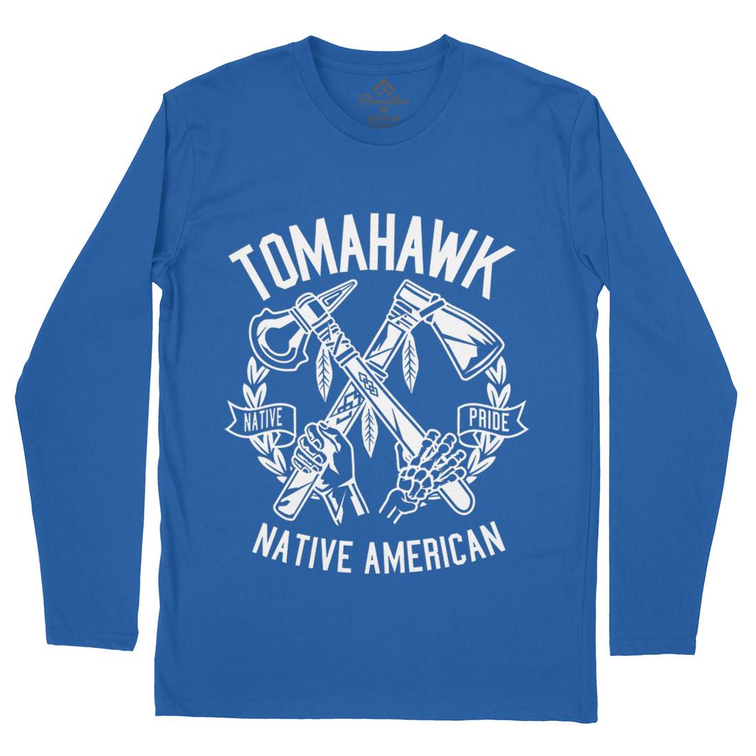 Tomahawk Mens Long Sleeve T-Shirt American B656