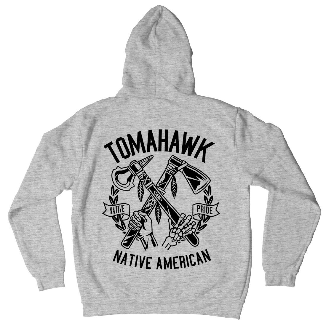 Tomahawk Mens Hoodie With Pocket American B656