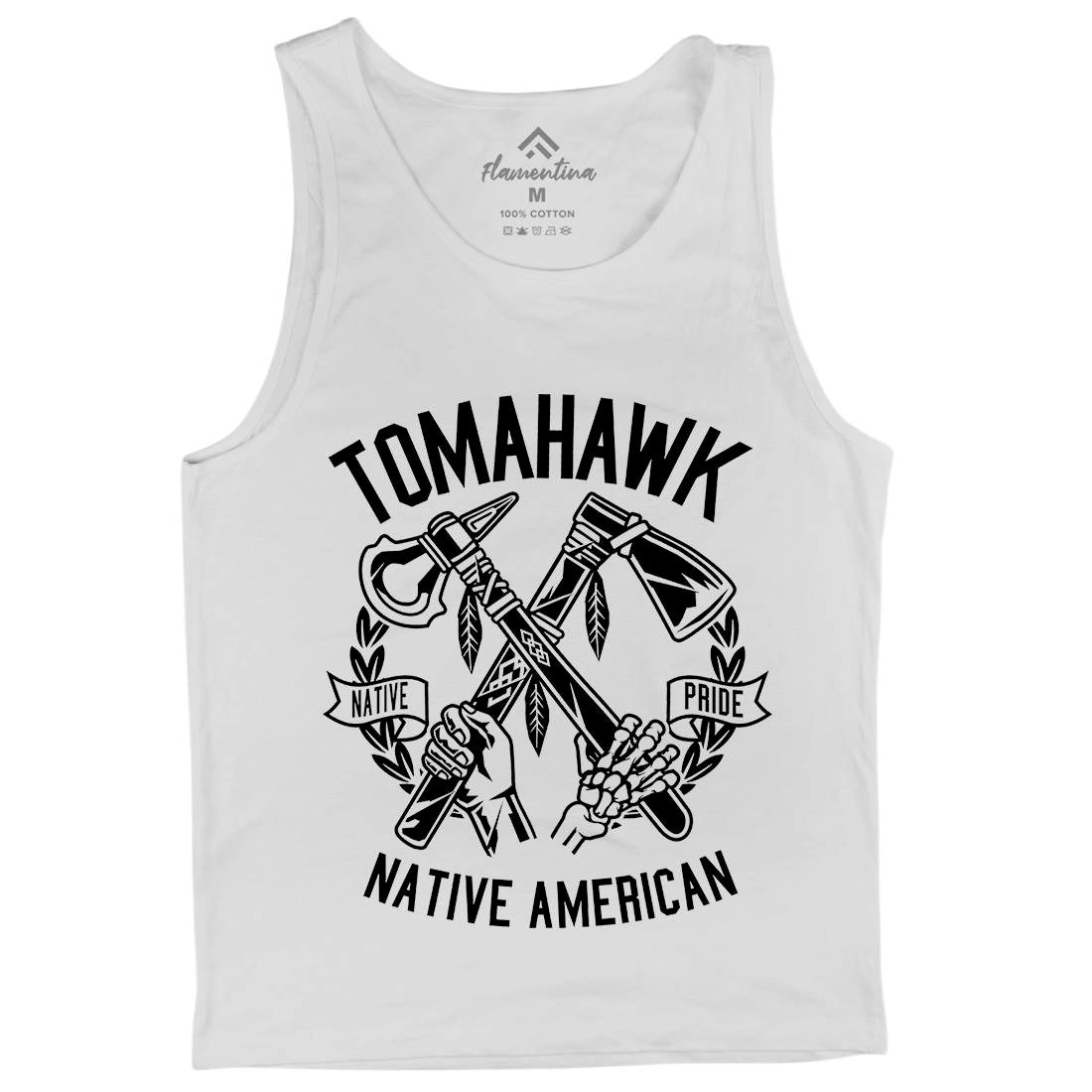 Tomahawk Mens Tank Top Vest American B656