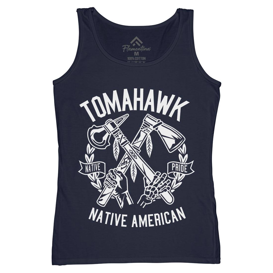 Tomahawk Womens Organic Tank Top Vest American B656