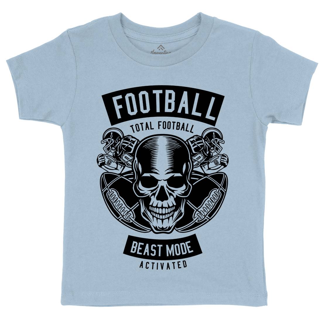 Total Football Kids Crew Neck T-Shirt Sport B657