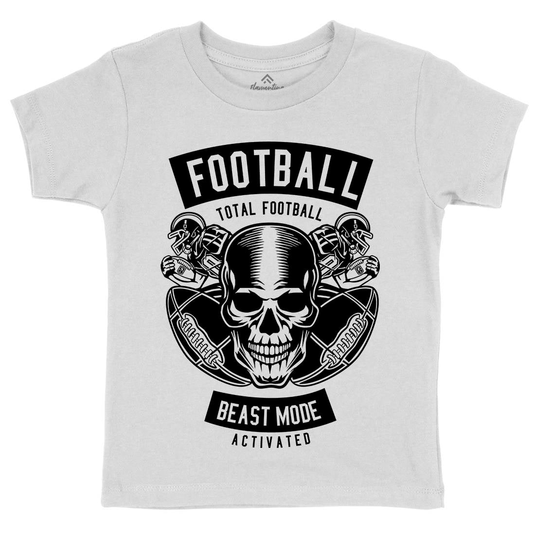 Total Football Kids Crew Neck T-Shirt Sport B657