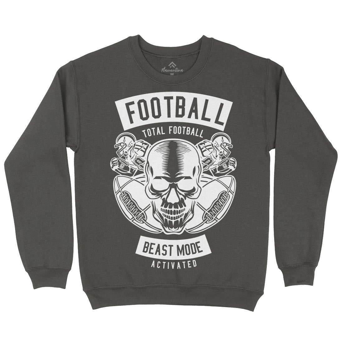 Total Football Mens Crew Neck Sweatshirt Sport B657