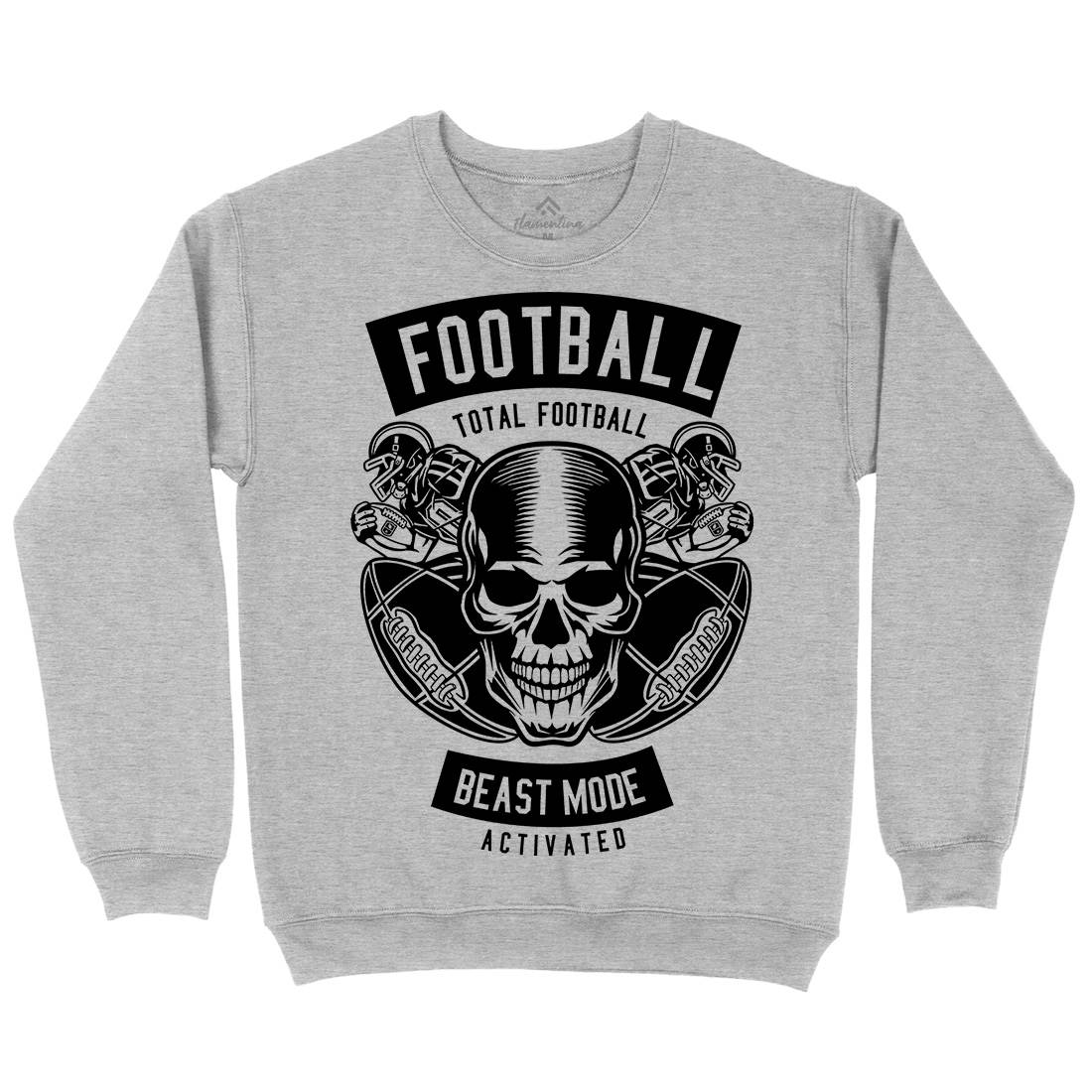 Total Football Mens Crew Neck Sweatshirt Sport B657