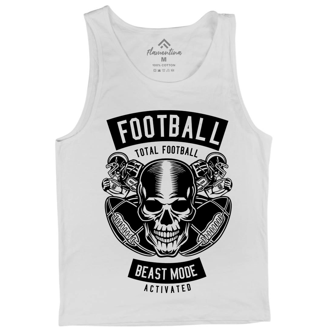 Total Football Mens Tank Top Vest Sport B657