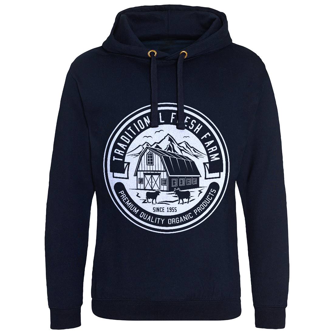 Traditional Fresh Farm Mens Hoodie Without Pocket Nature B658
