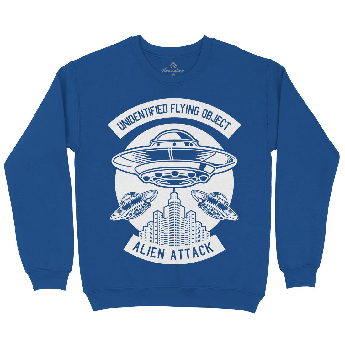 Ufo Kids Crew Neck Sweatshirt Space B659