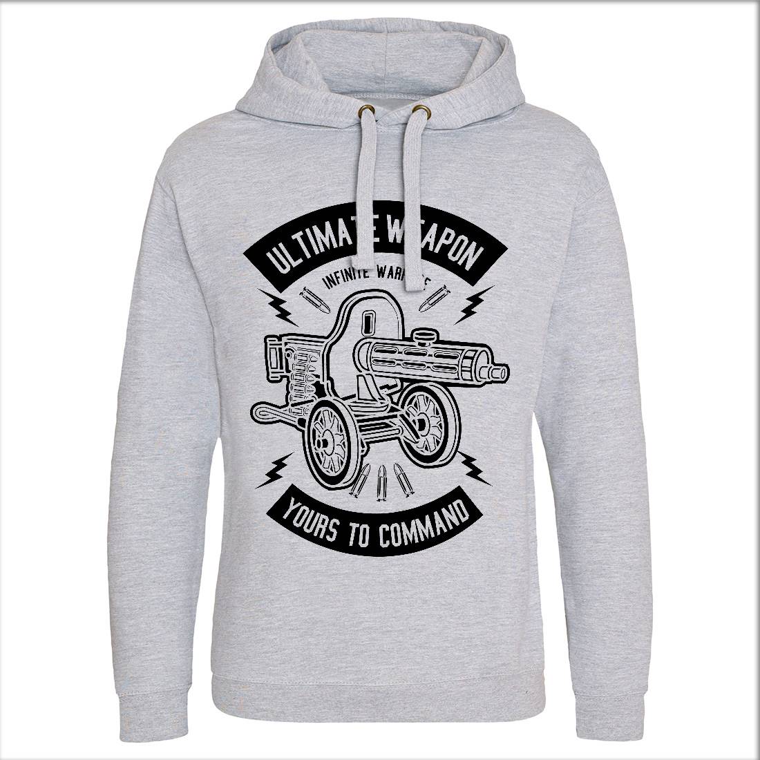 Ultimate Weapon Mens Hoodie Without Pocket Army B661