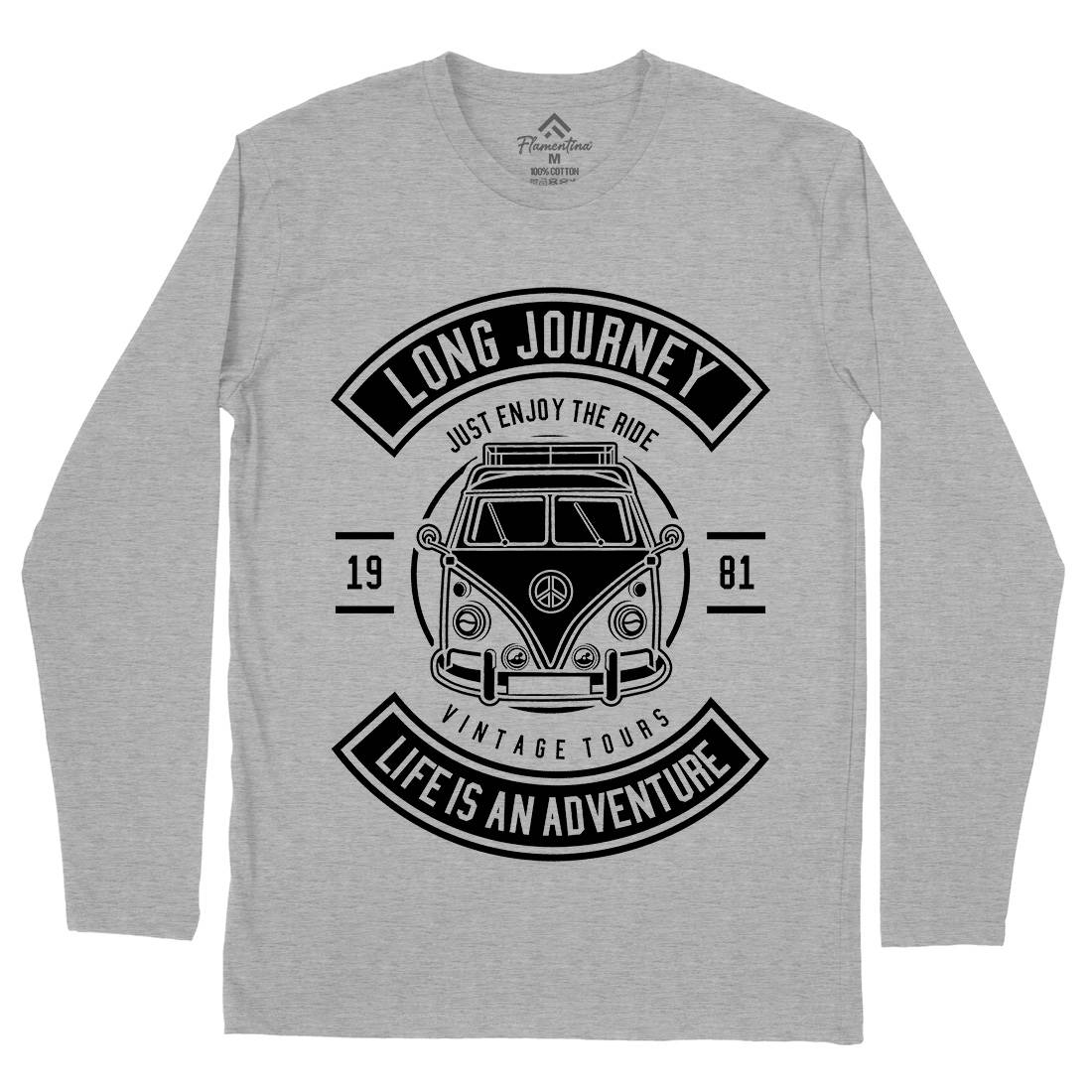 Van Long Journey Mens Long Sleeve T-Shirt Cars B662