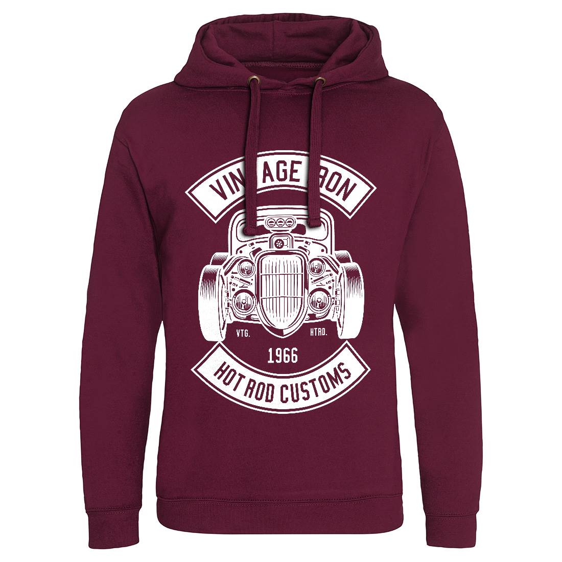 Vintage Iron Mens Hoodie Without Pocket Cars B666