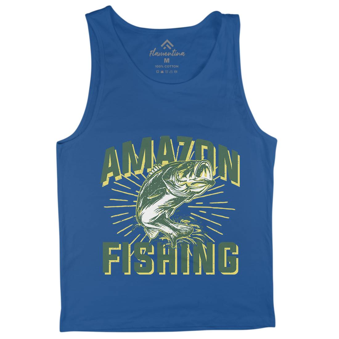 Amazon Mens Tank Top Vest Fishing B678