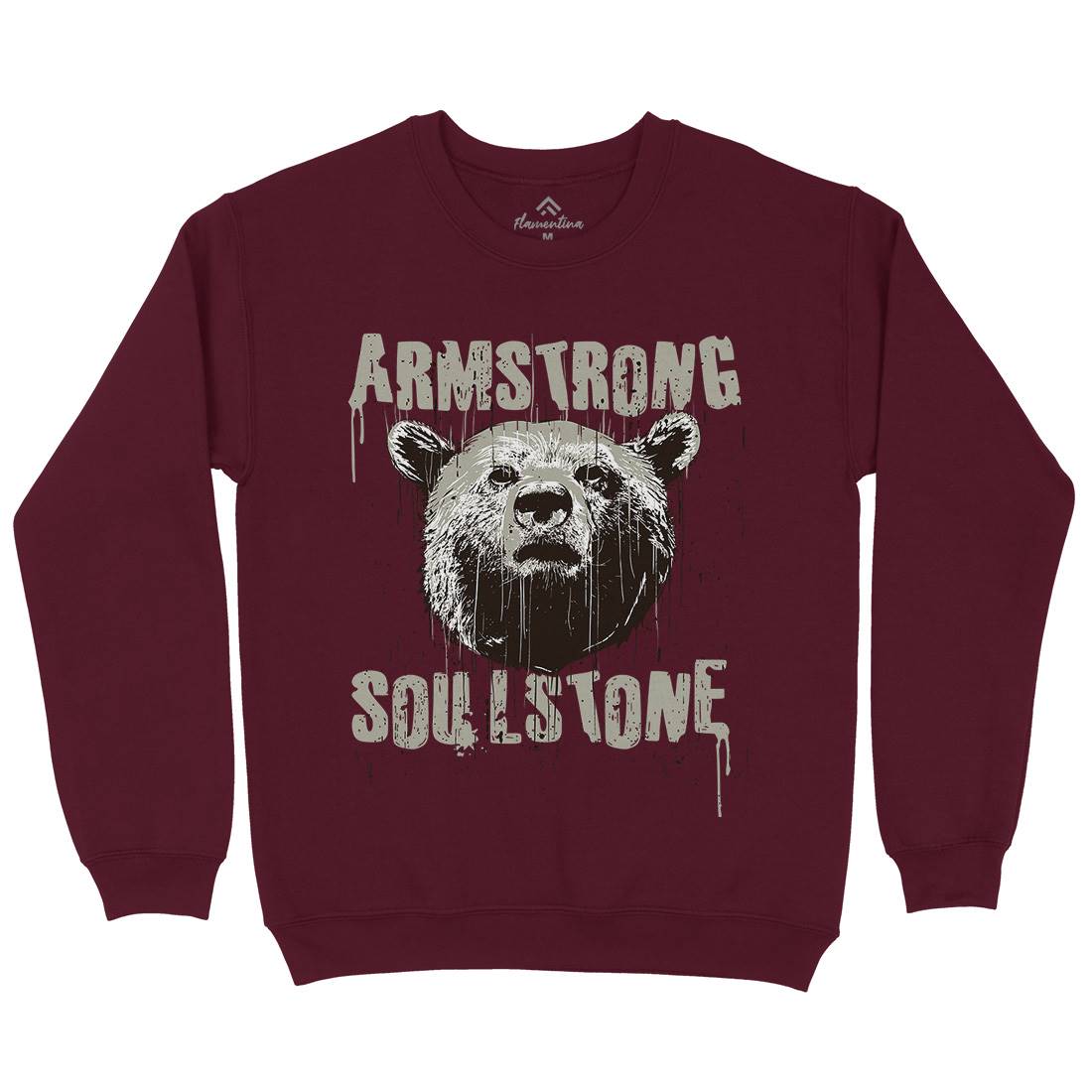 Bear Strong Mens Crew Neck Sweatshirt Animals B683