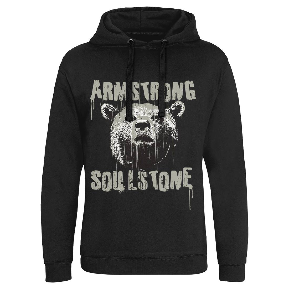 Bear Strong Mens Hoodie Without Pocket Animals B683
