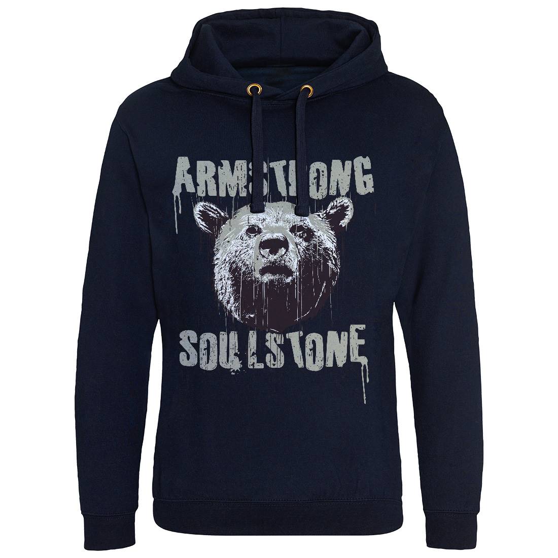 Bear Strong Mens Hoodie Without Pocket Animals B683