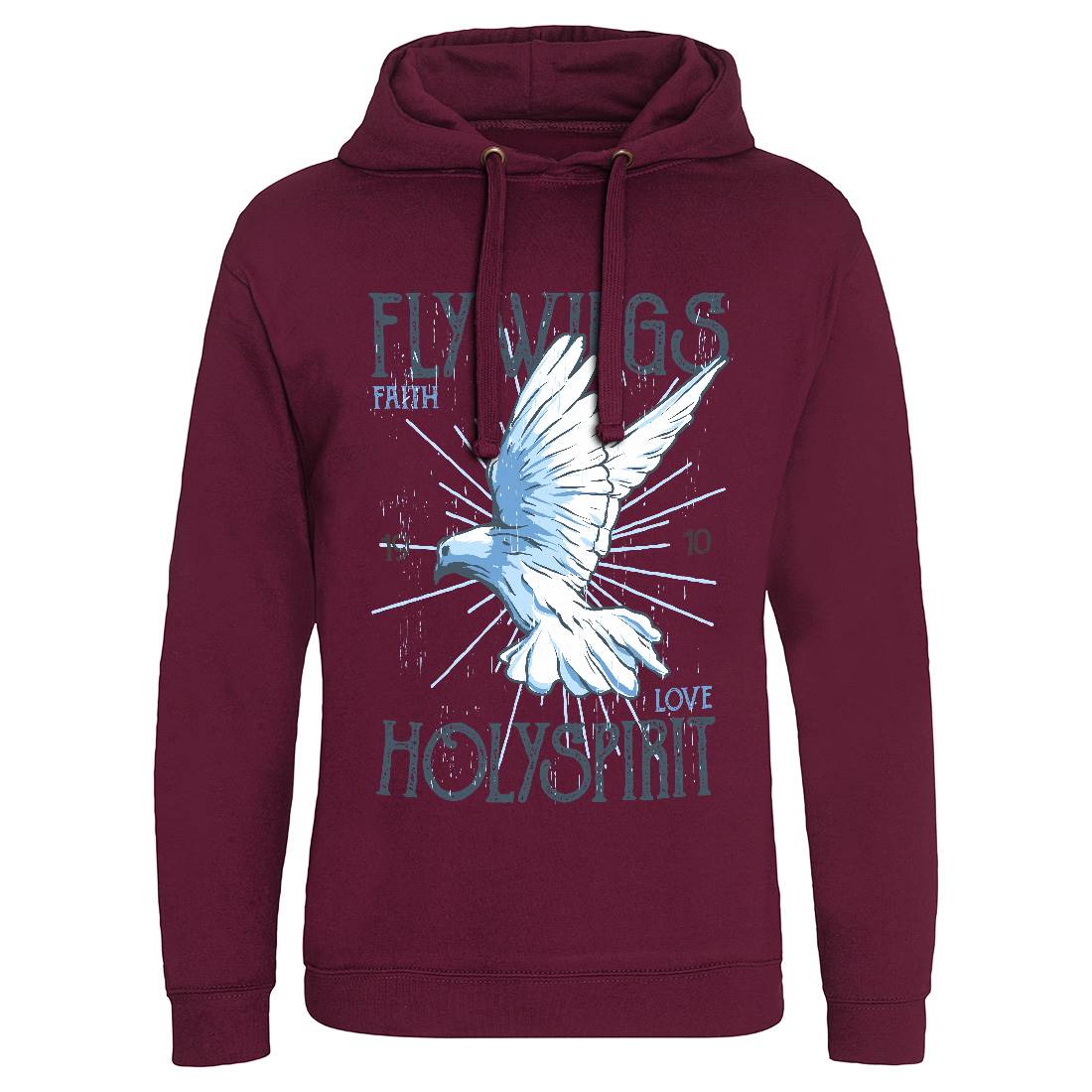 Bird Dove Fly Mens Hoodie Without Pocket Religion B685