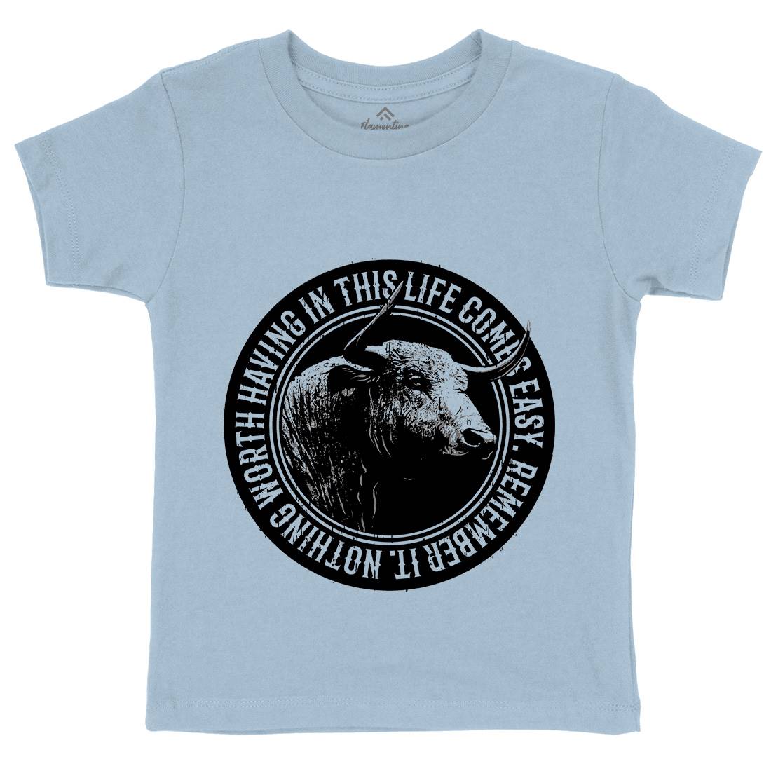 Buffalo Worth Kids Crew Neck T-Shirt Animals B693