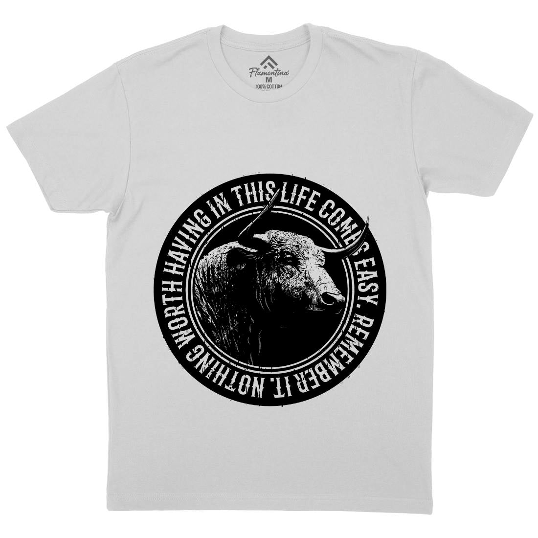 Buffalo Worth Mens Crew Neck T-Shirt Animals B693