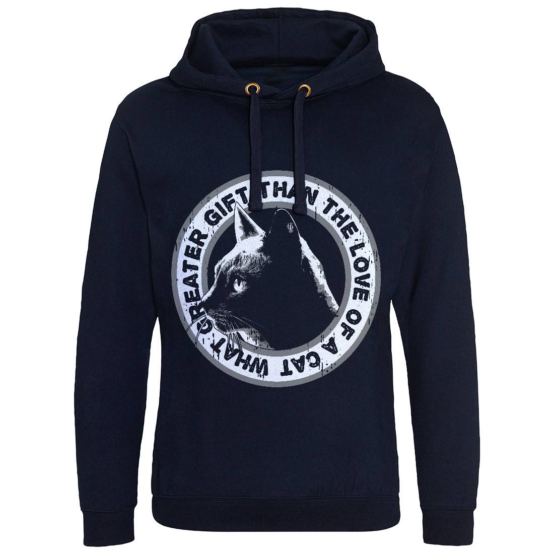 Cat Gift Mens Hoodie Without Pocket Animals B694