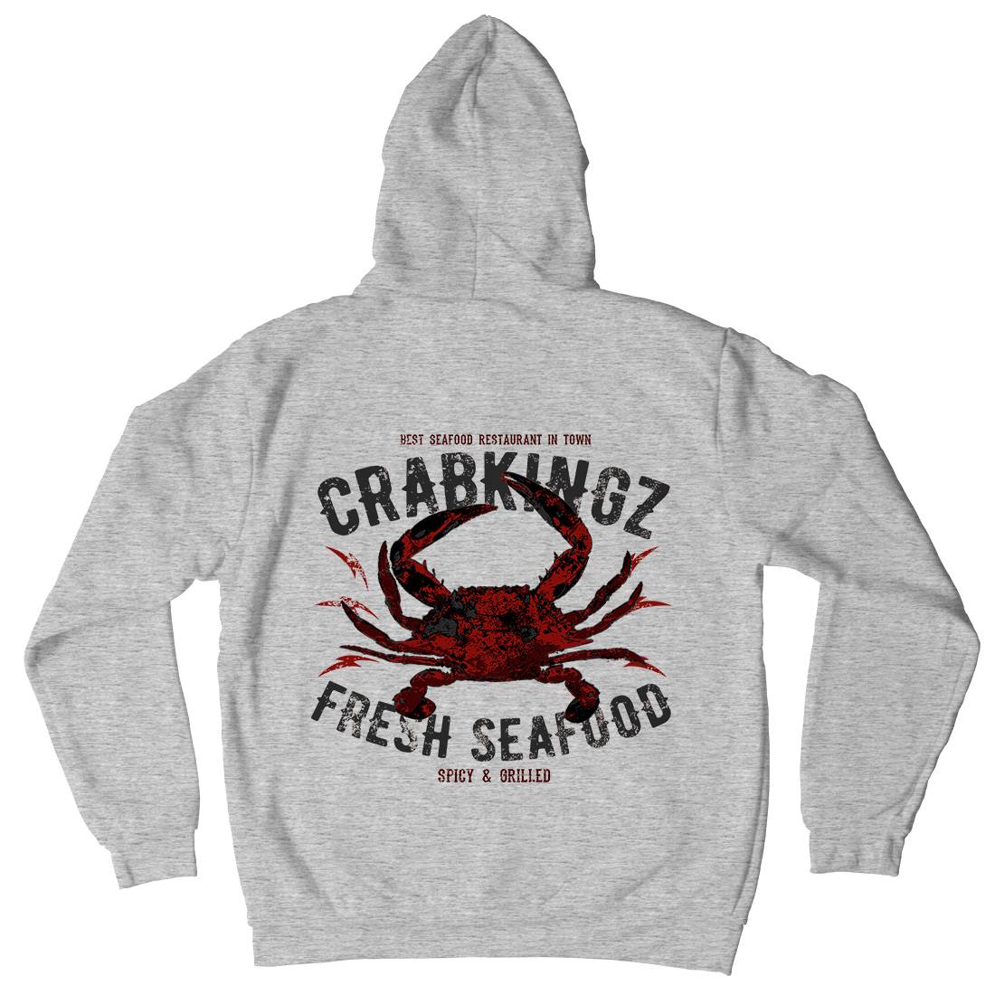 Crab Seafood Kids Crew Neck Hoodie Animals B700