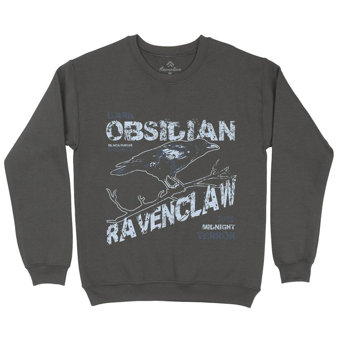 Crow Raven Kids Crew Neck Sweatshirt Animals B702