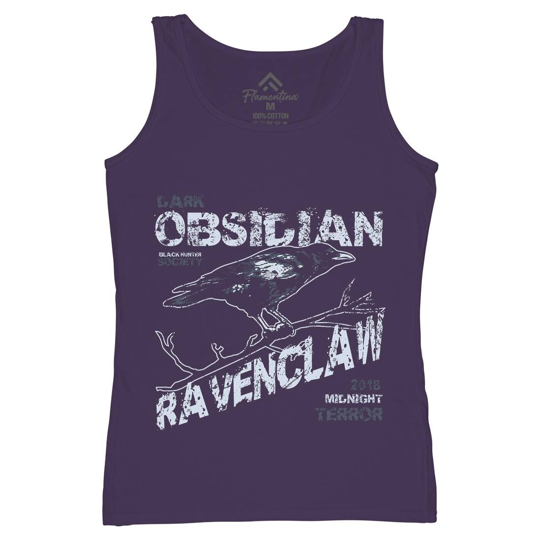 Crow Raven Womens Organic Tank Top Vest Animals B702