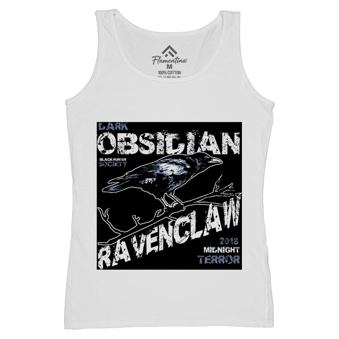 Crow Raven Womens Organic Tank Top Vest Animals B702