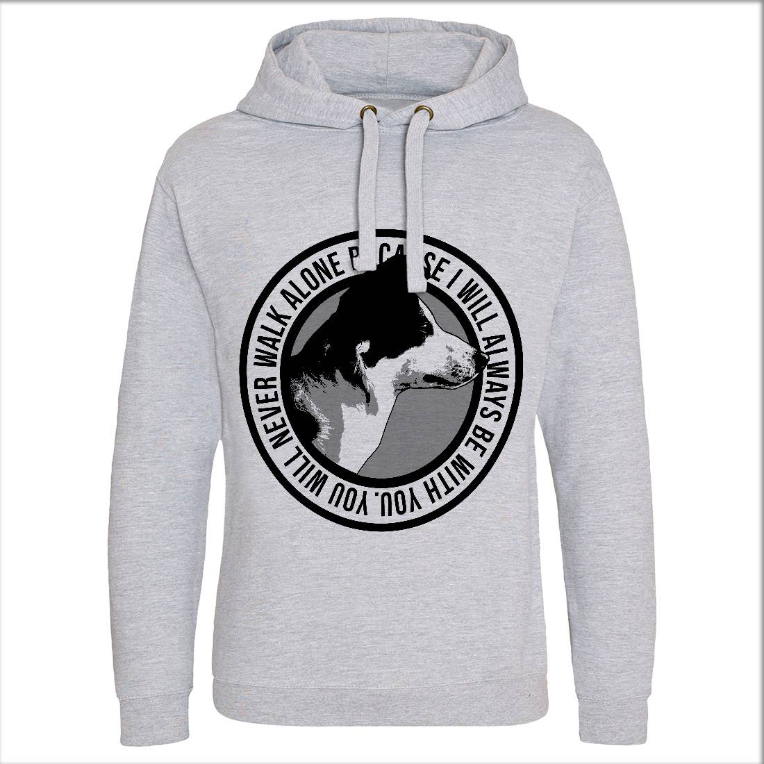 Dog Alone Mens Hoodie Without Pocket Animals B709