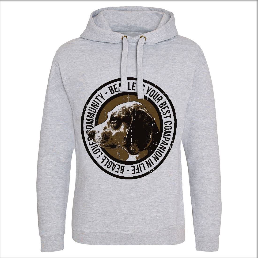 Dog Beagle Mens Hoodie Without Pocket Animals B710