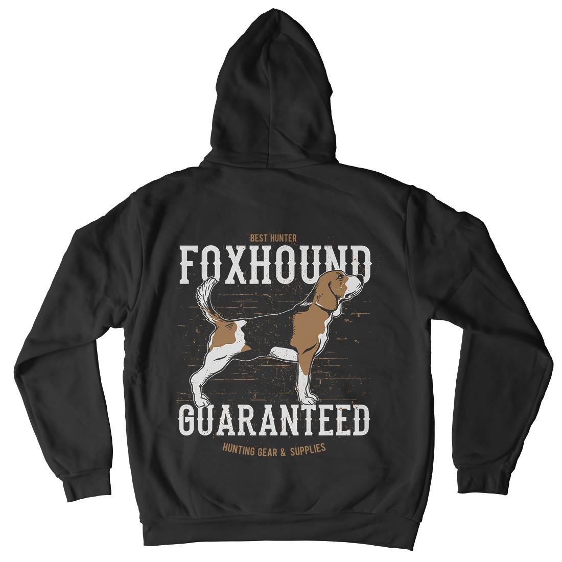 Dog Foxhound Kids Crew Neck Hoodie Animals B712