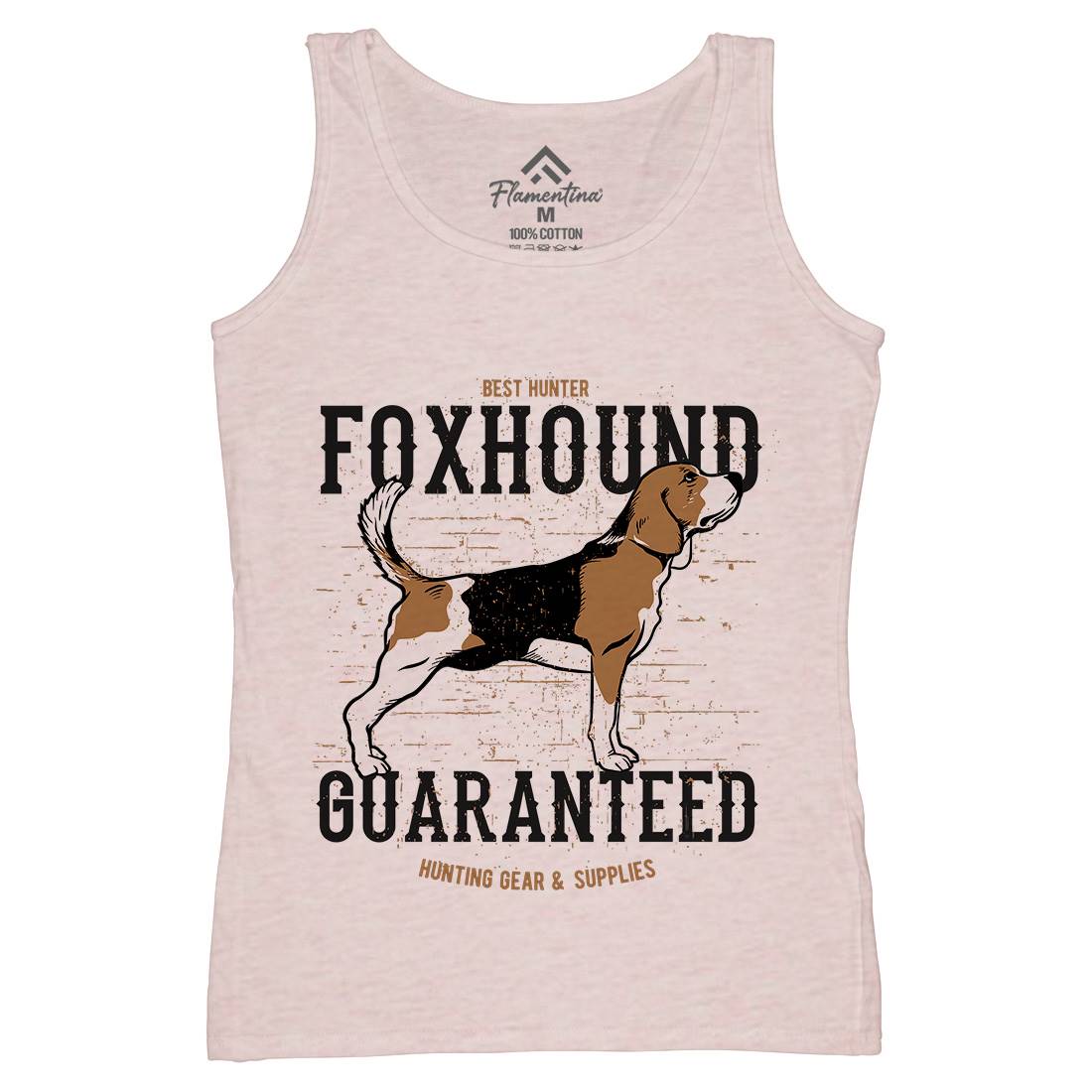 Dog Foxhound Womens Organic Tank Top Vest Animals B712