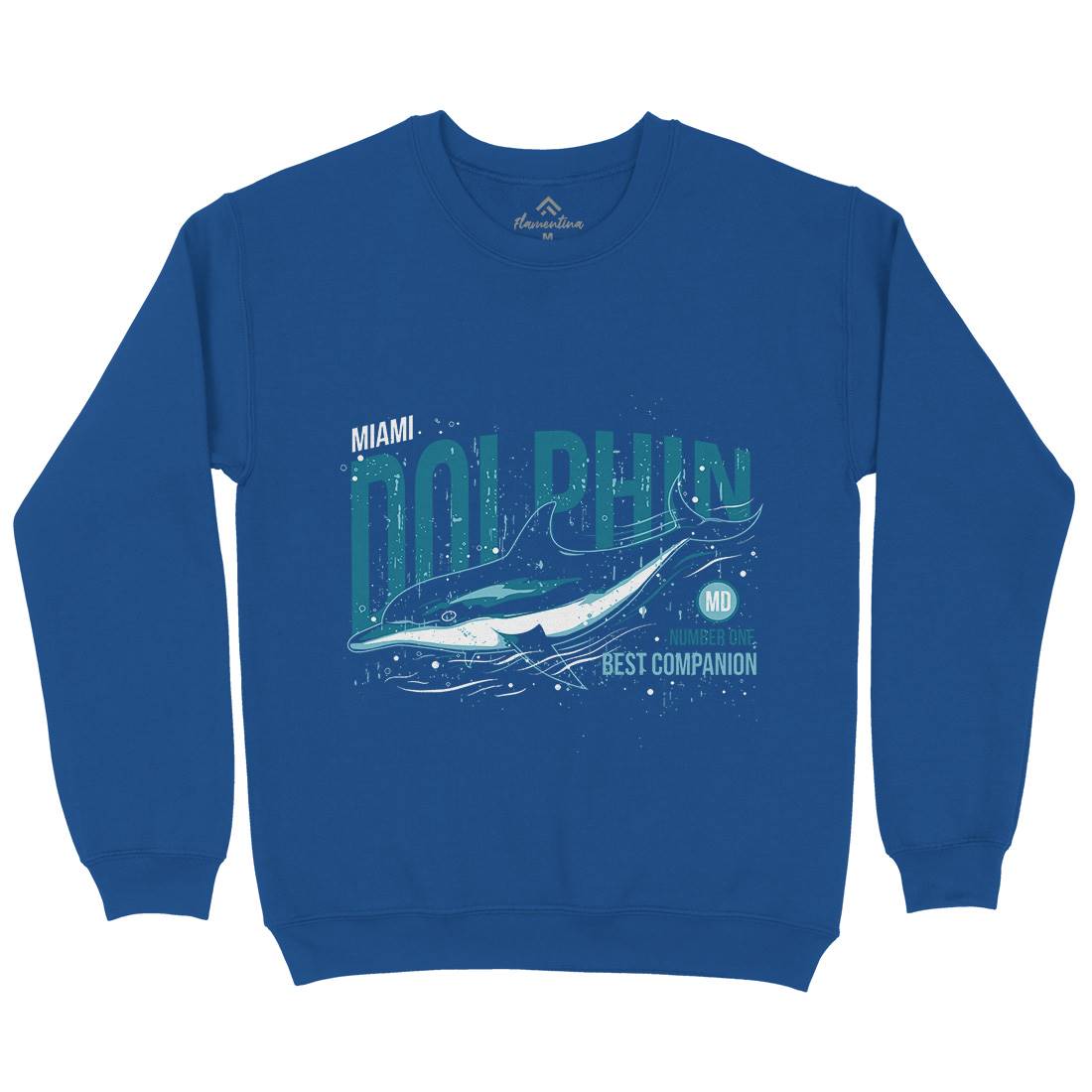 Dolphin Miami Kids Crew Neck Sweatshirt Animals B715
