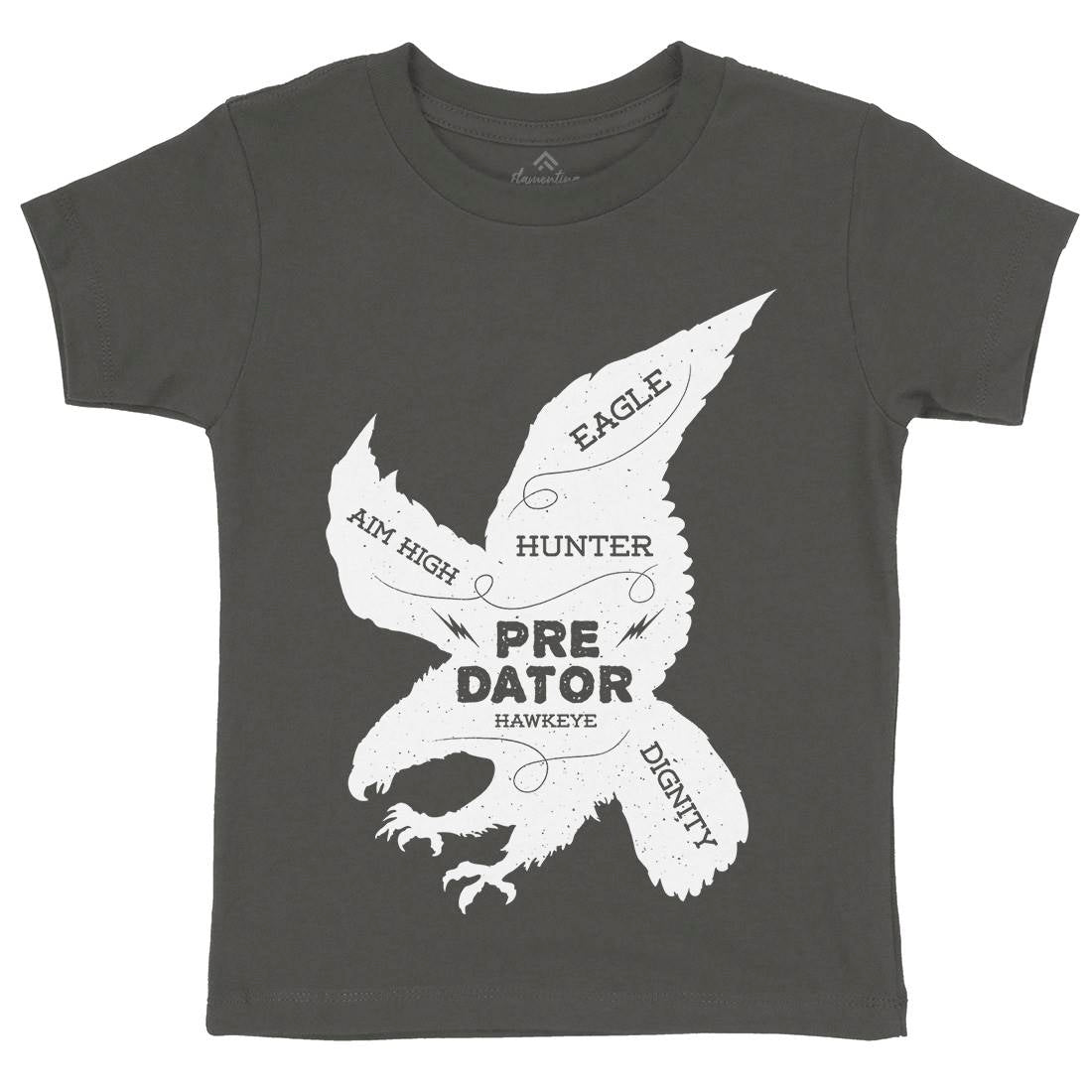Eagle Predator Kids Crew Neck T-Shirt Animals B718