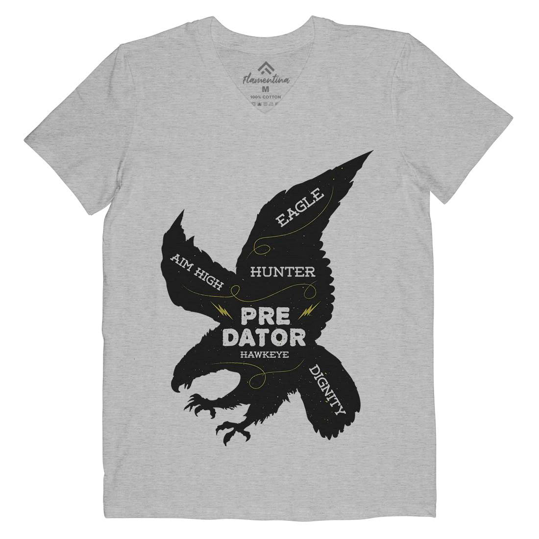 Eagle Predator Mens V-Neck T-Shirt Animals B718