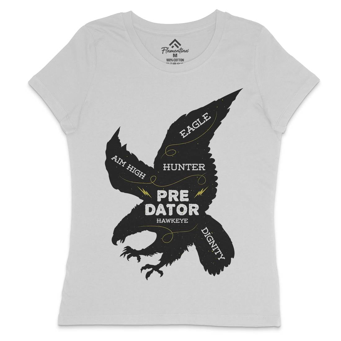 Eagle Predator Womens Crew Neck T-Shirt Animals B718