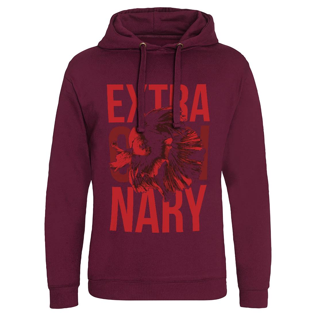 Fish Extra Ordinary Mens Hoodie Without Pocket Animals B723