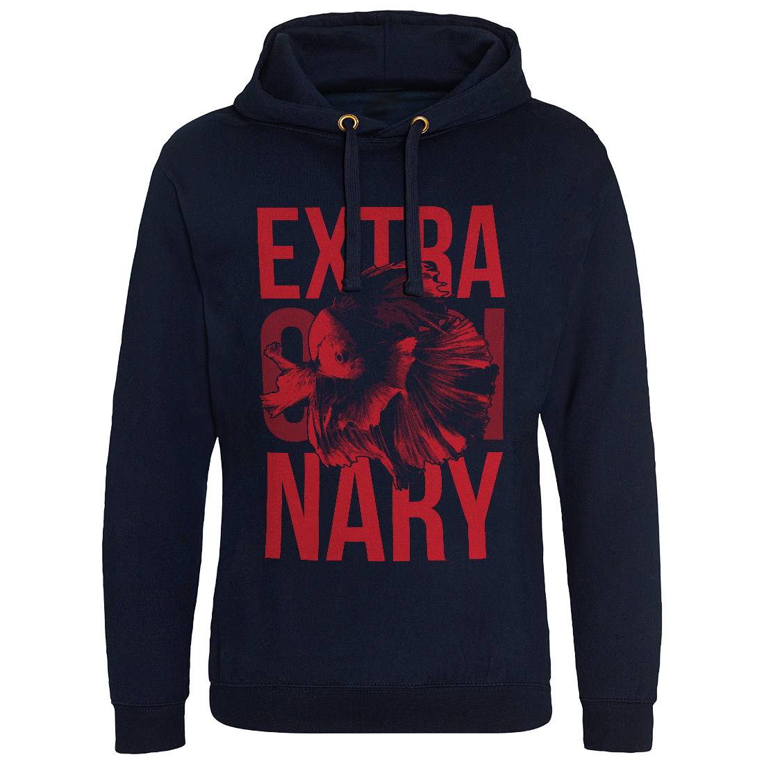 Fish Extra Ordinary Mens Hoodie Without Pocket Animals B723