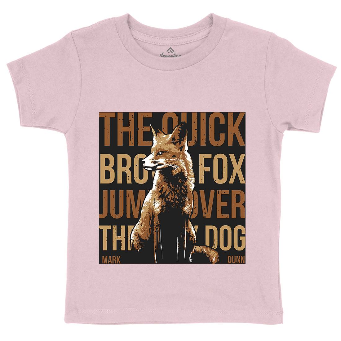 Fox Quick Kids Crew Neck T-Shirt Animals B726