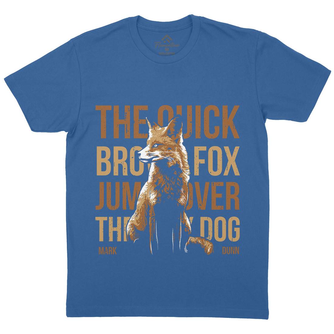 Fox Quick Mens Crew Neck T-Shirt Animals B726