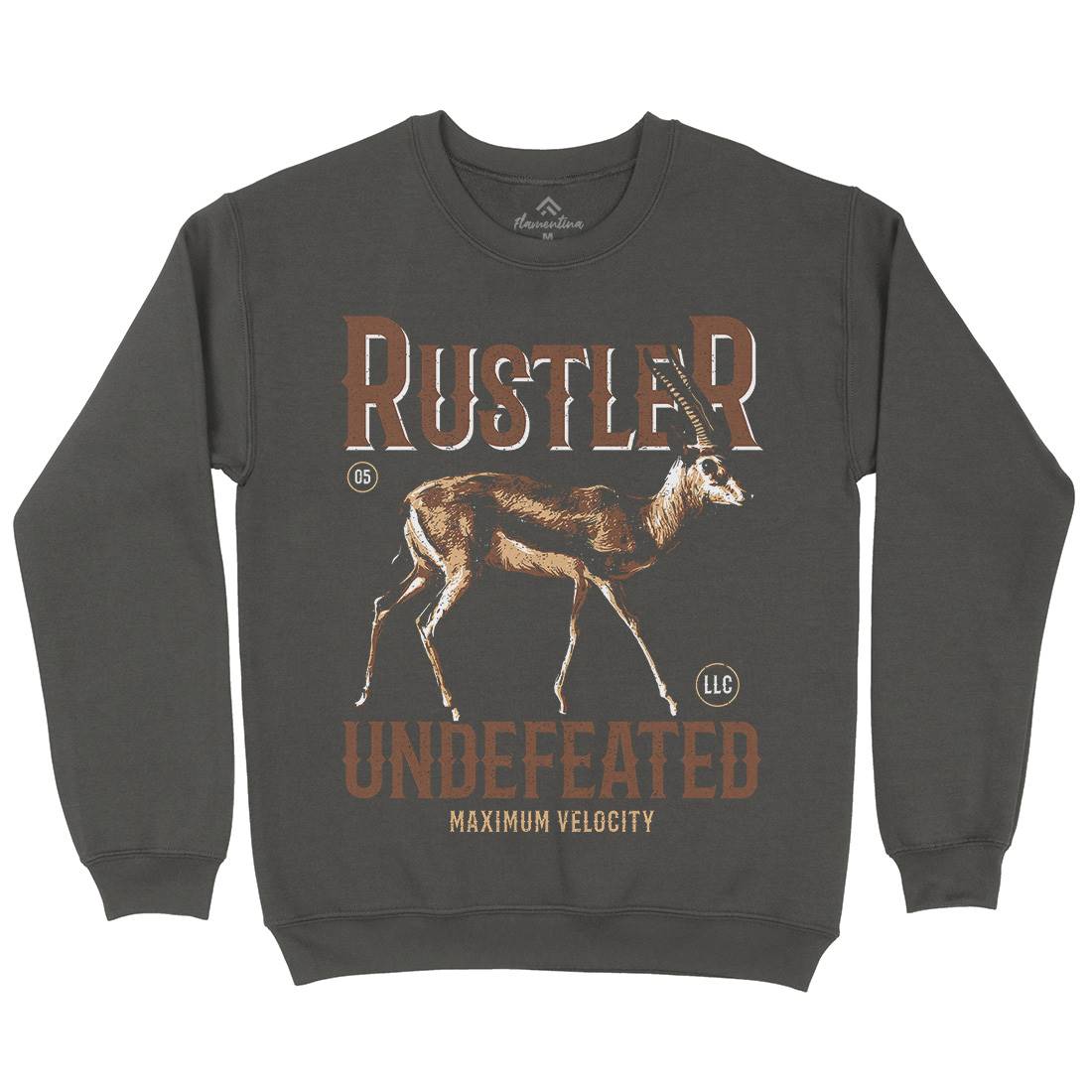 Gazelle Rustler Kids Crew Neck Sweatshirt Animals B727