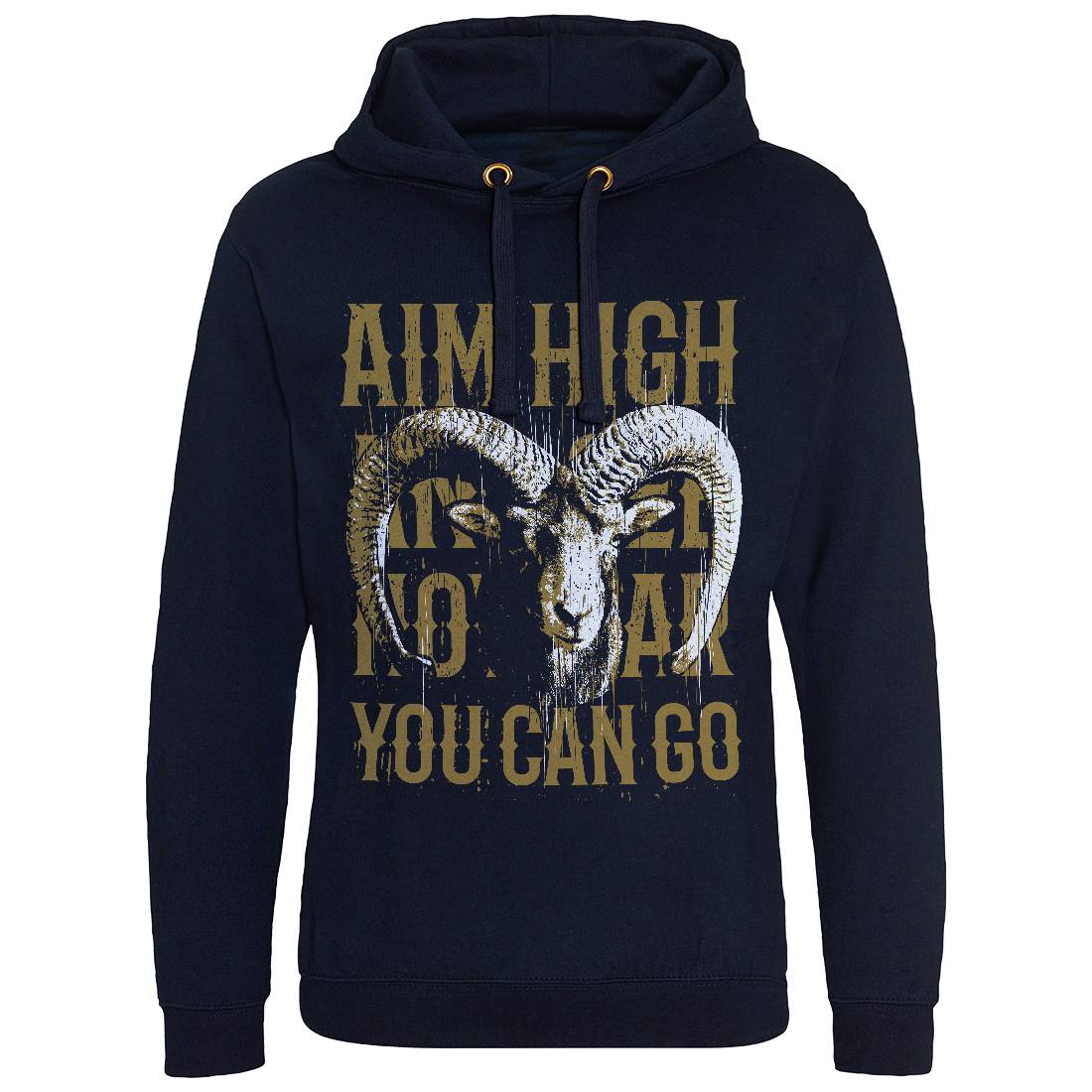 Goat High Mens Hoodie Without Pocket Animals B730