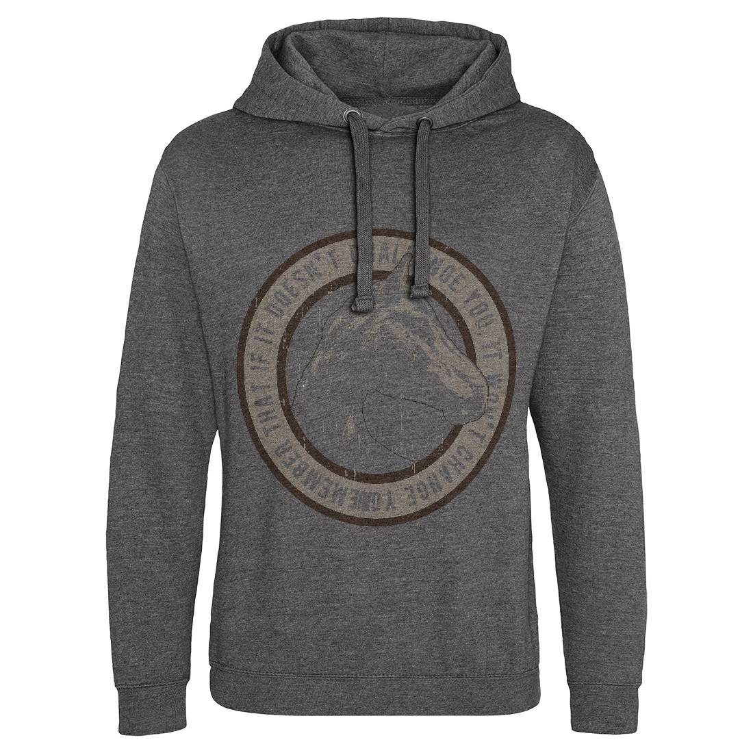 Horse Challenge Mens Hoodie Without Pocket Animals B732