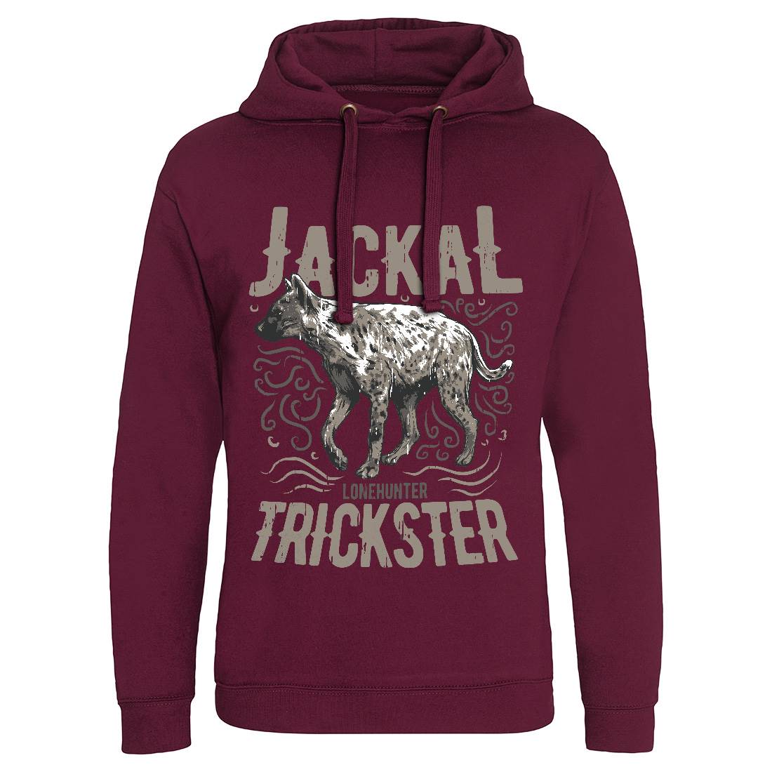 Jackal Hyena Mens Hoodie Without Pocket Animals B734
