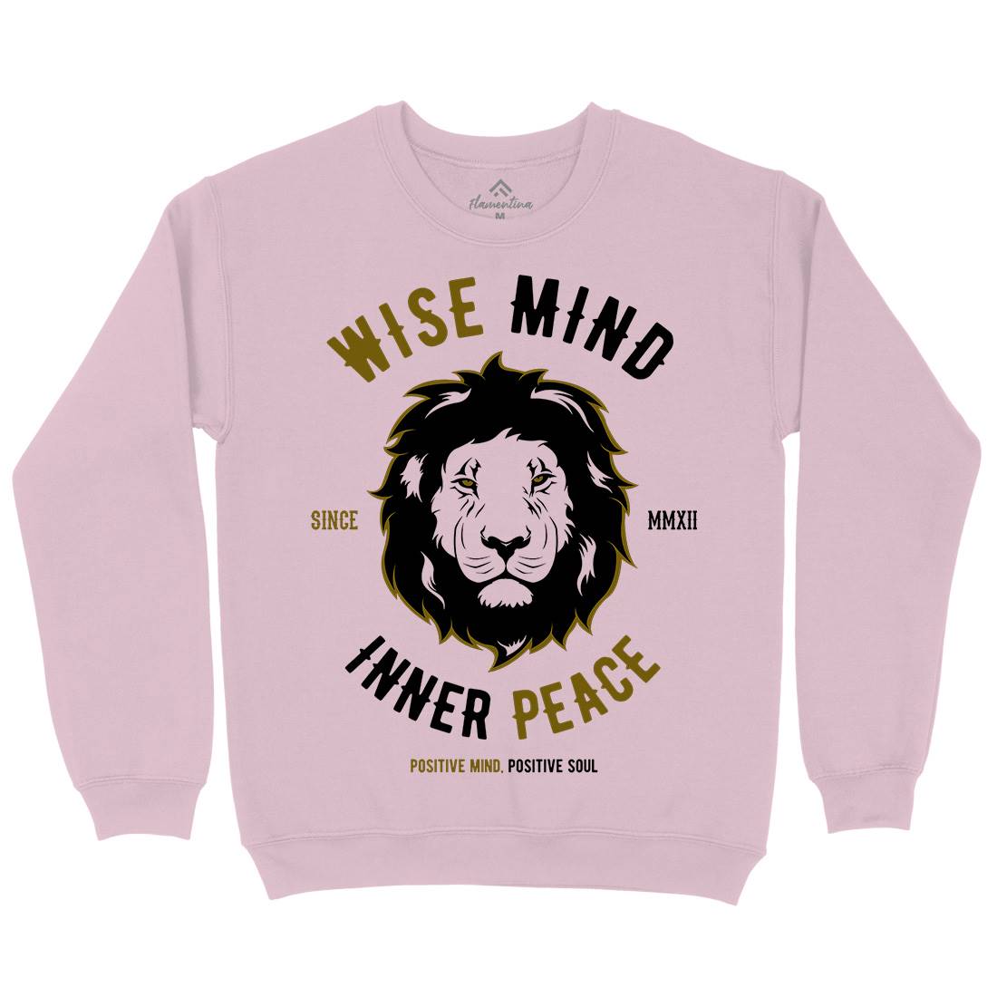 Lion Wise Kids Crew Neck Sweatshirt Animals B738