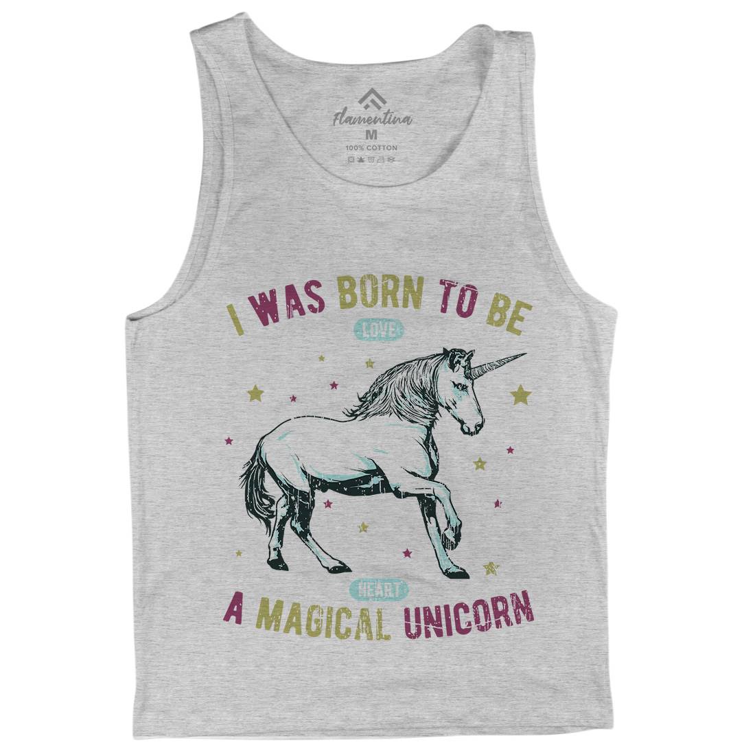 Magical Unicorn Mens Tank Top Vest Animals B739