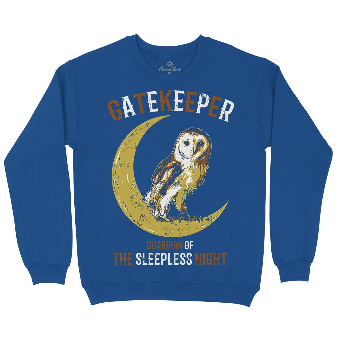 Owl Gatekeeper Mens Crew Neck Sweatshirt Animals B742