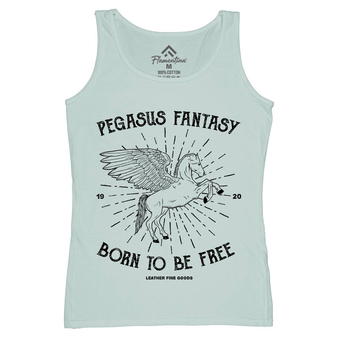 Pegasus Fantasy Womens Organic Tank Top Vest Animals B749