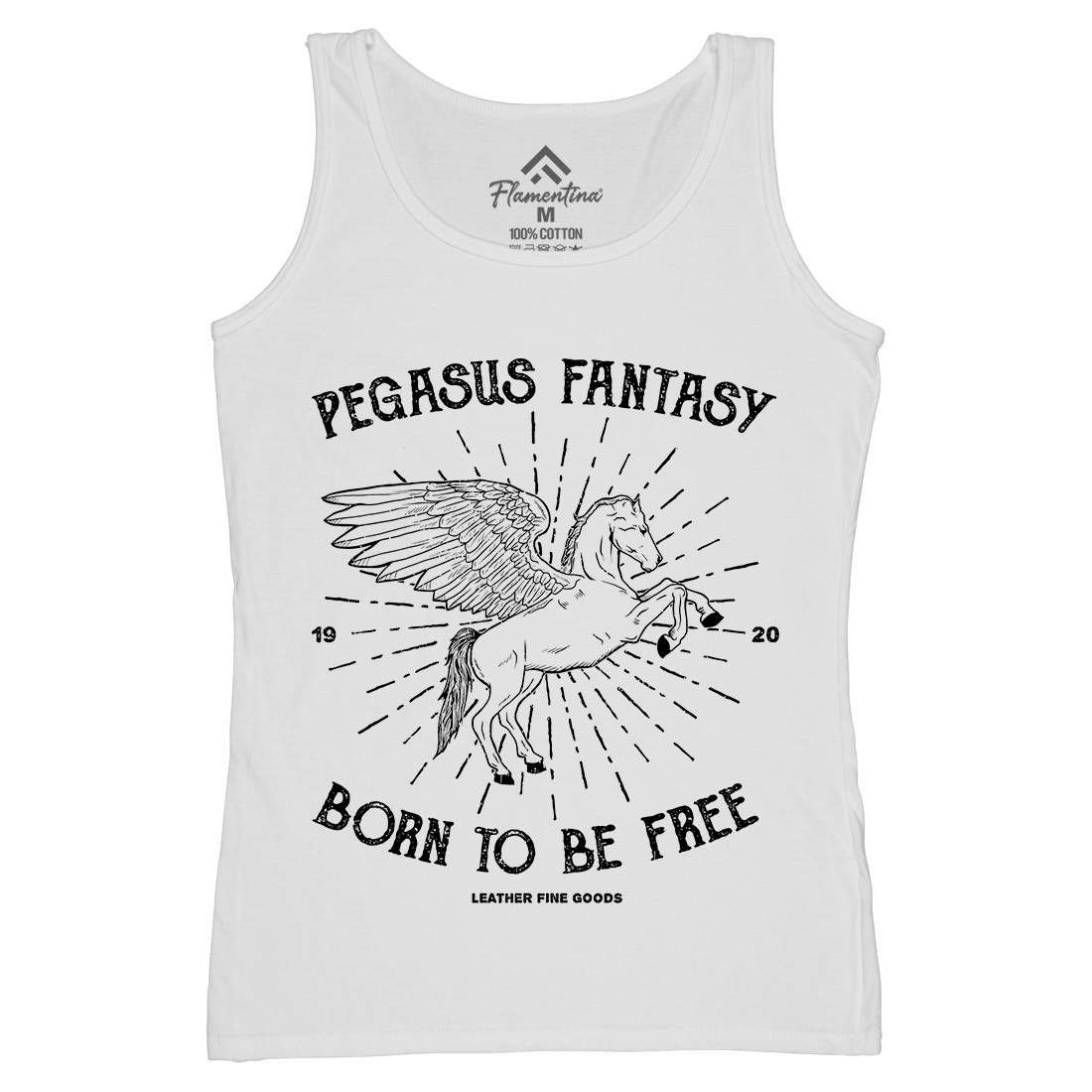 Pegasus Fantasy Womens Organic Tank Top Vest Animals B749